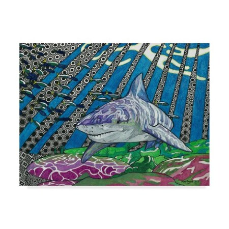 Amy Frank 'The Reef' Canvas Art,24x32